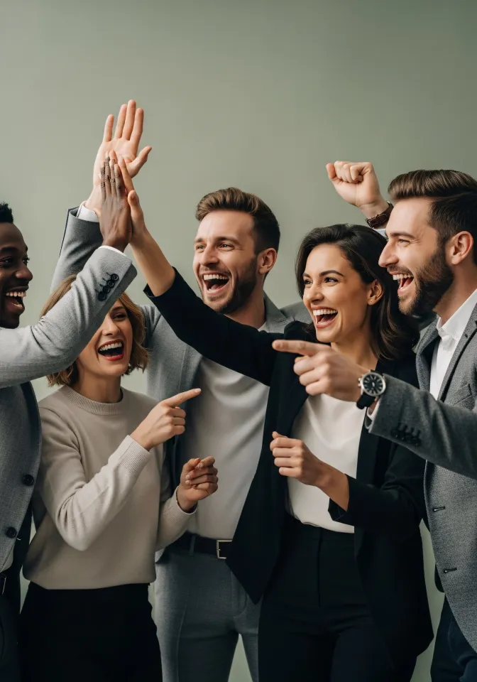 Grupo partilhando resultados num círculo de apoio